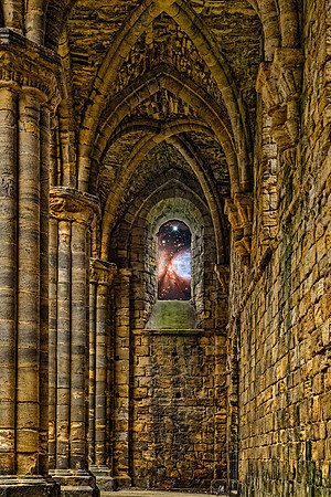 Kirkstall Abbey - Leeds, Yorkshire England.