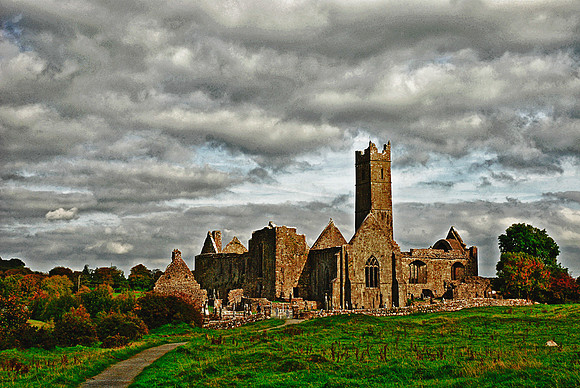 Quinn Abbey, Country Clare, Ireland