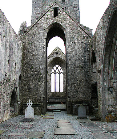 Quinn Abbey, Country Clare, Ireland