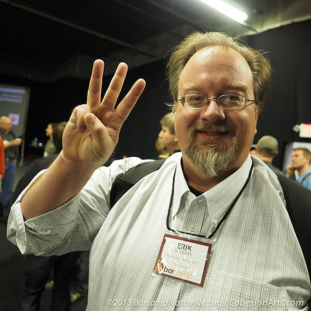 Erik Deckers, you've come all the way from Indinapolis for how many Barcamps?