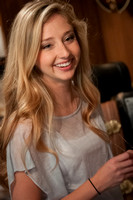 Hannah and Caroline Melby in the studio with producer Bil Vorndick