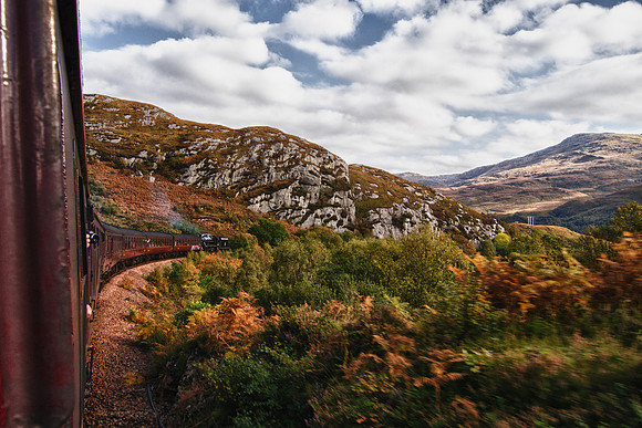 The Jacobite Steam Train