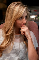 Hannah and Caroline Melby in the studio with producer Bil Vorndick