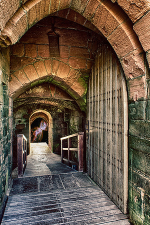 Caerlaverock Castle - Main Gate