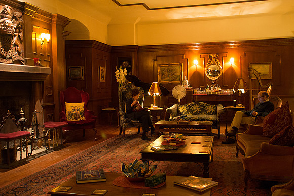 Relaxing in the Library