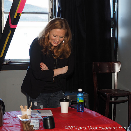 Cool thing about Amber is it doesn't take much to get her laughing.