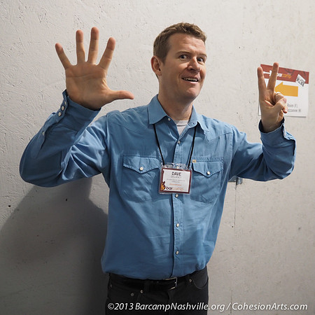 Dave Delaney is one of the few who can hold up SEVEN fingers - he started the whole thing (with Marcus Whitney).