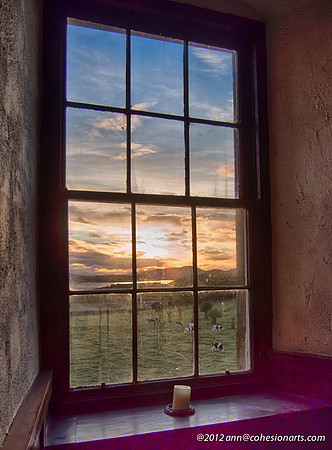 Arrival at Castle Stuart near Inverness