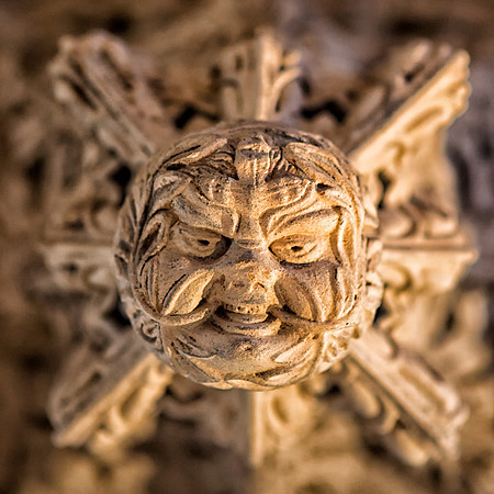 The Green Man of Rosslyn Chapel