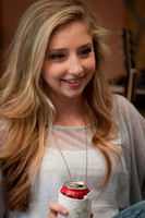 Hannah and Caroline Melby in the studio with producer Bil Vorndick